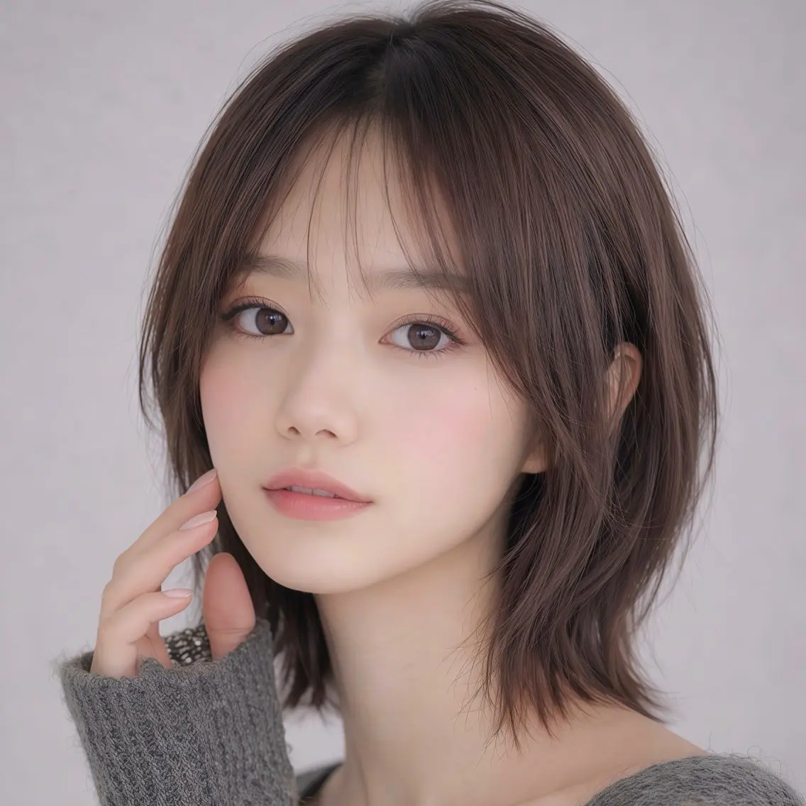 ショート カラー 丸山 心 / 艶カラーのヘアスタイル