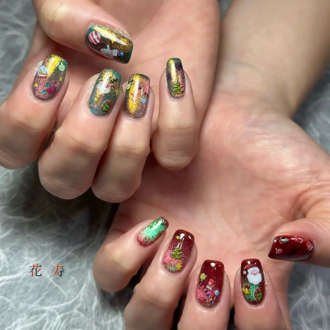 ネイル ハンドネイル 花寿-kaju- s.のネイルデザイン