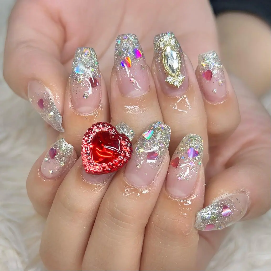 ネイル ハンドネイル 【Yappy🌈】 💖P-tanaのネイルデザイン