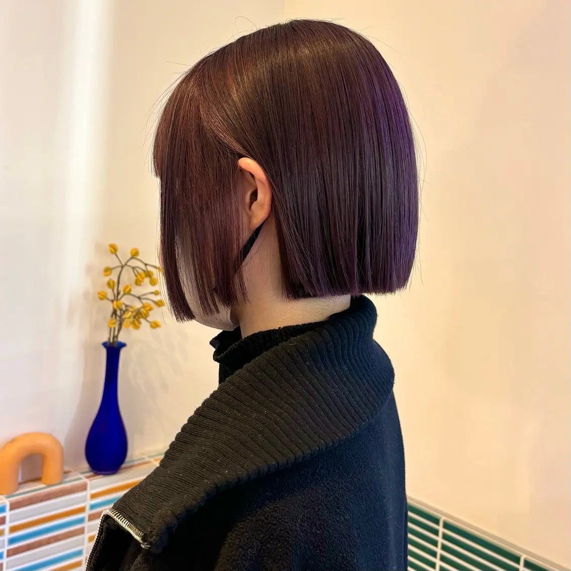 【髪に優しく🤍】前処理付きワンカラー+トリートメント!✨の写真