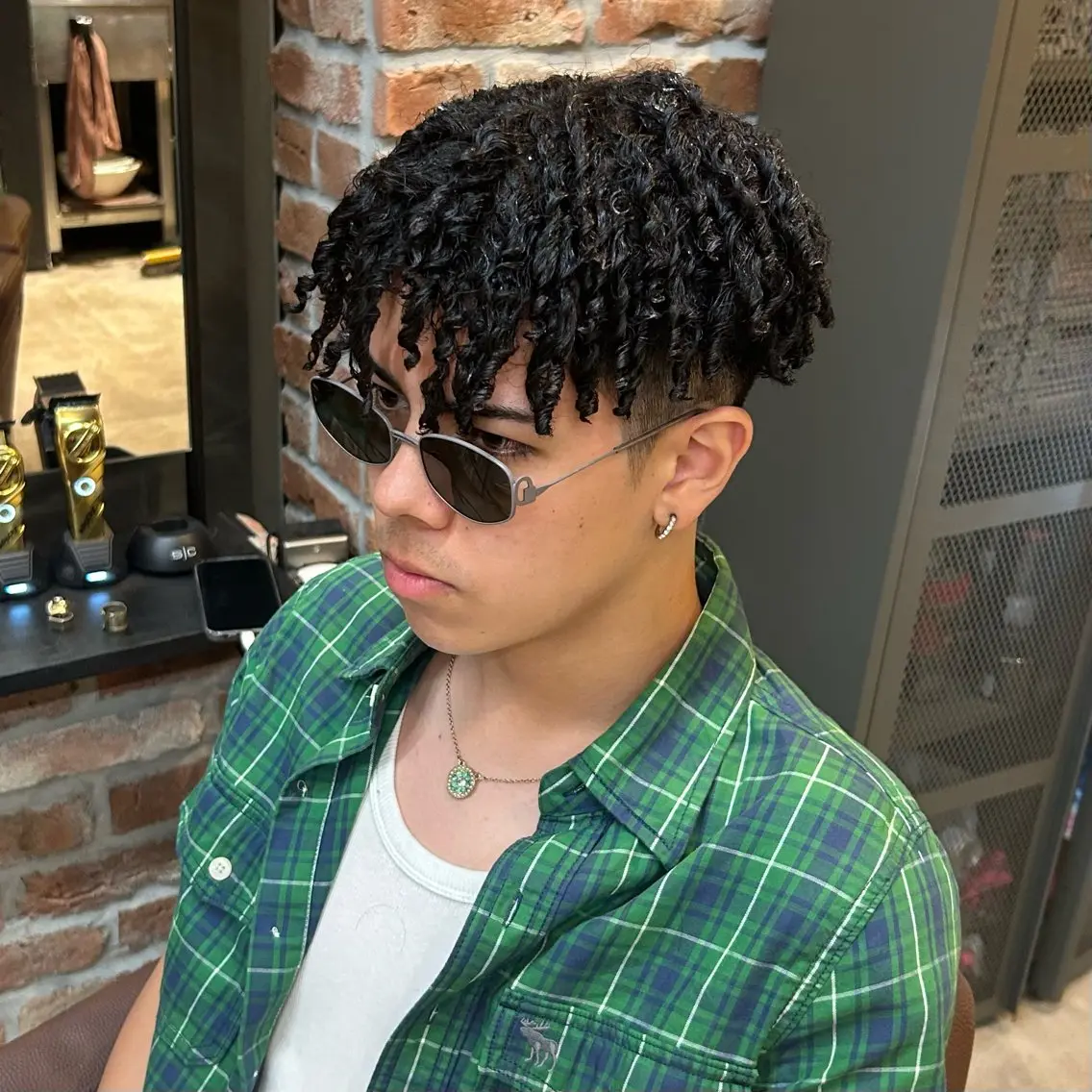 ショート パーマ メンズ カット パーマ 💈PRO SHOP WAVE 望愛💈のヘアスタイル