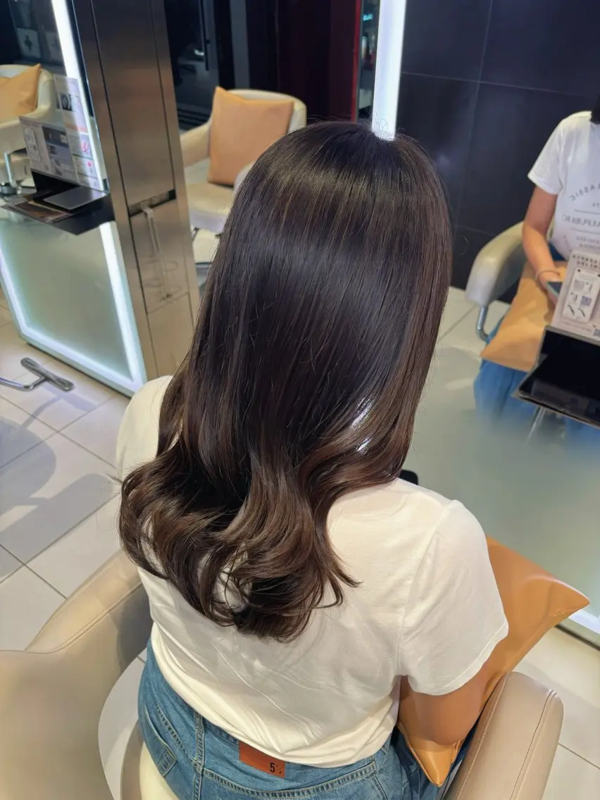 ロング カット ヘアカラー 野田 聖輝のヘアスタイル