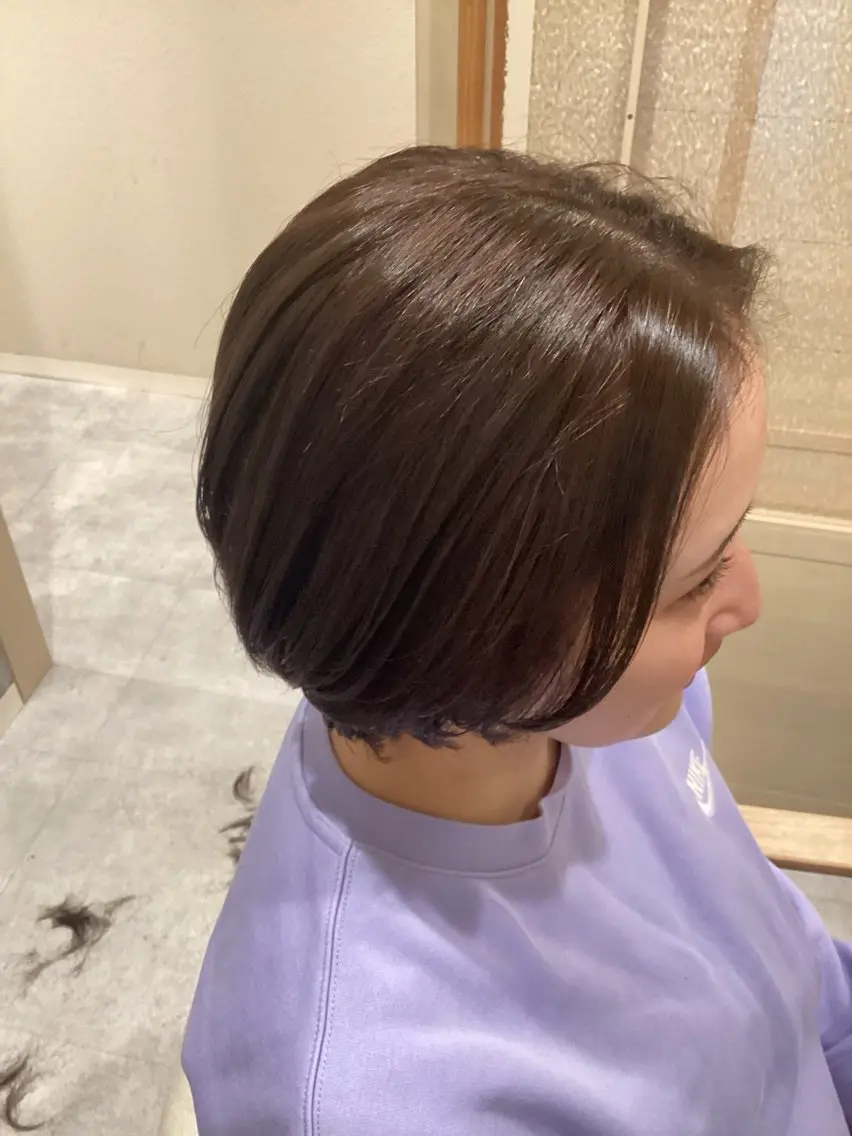 👑人気No.1👑似合わせカット(顔診断付き)+美肌カラー(カラー診断付き)¥4400の写真