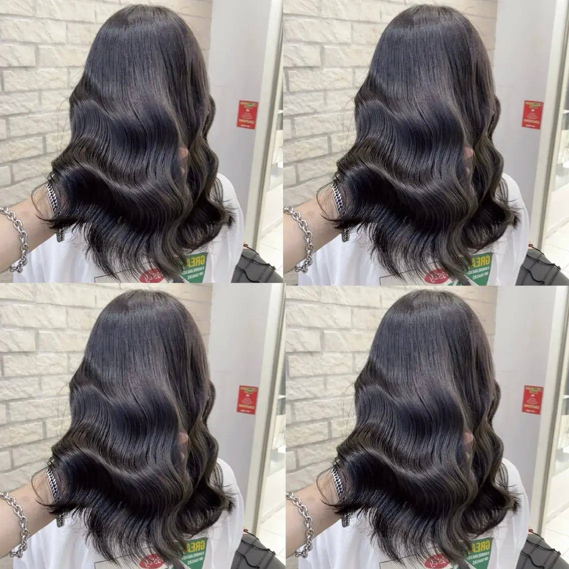 ロング カラー カット ヘアカラー トリートメント 成瀬スパイラル パーマ清水大隼のヘアスタイル