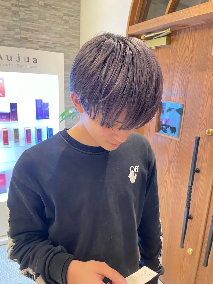 ダブルカラーカットの写真