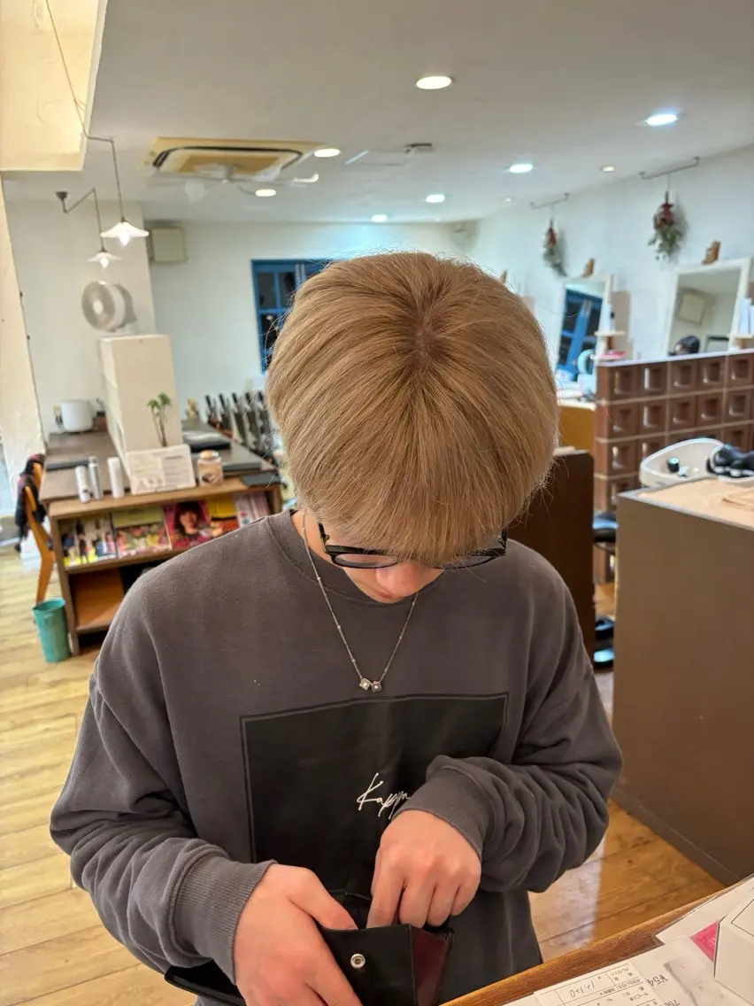 🧸ྀི50%off🧸ダブルカラー(medium)+ブロー代の写真