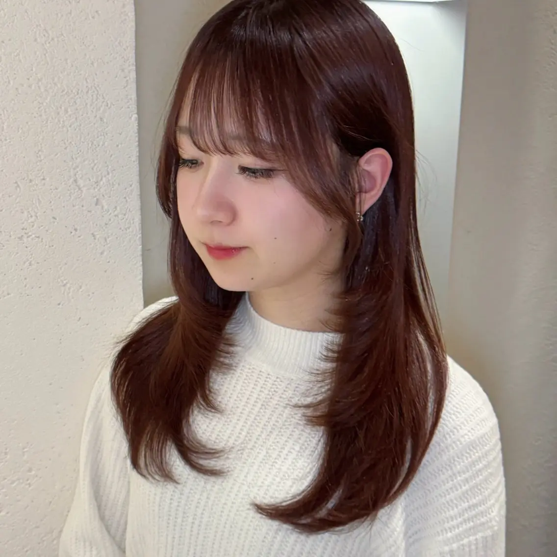 ロング カット レイヤーカット⭐️ 桑原 日花理のヘアスタイル