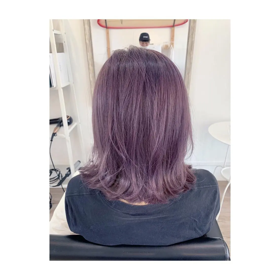 ミディアム ヘアカラー 谷川 裕徳のヘアスタイル