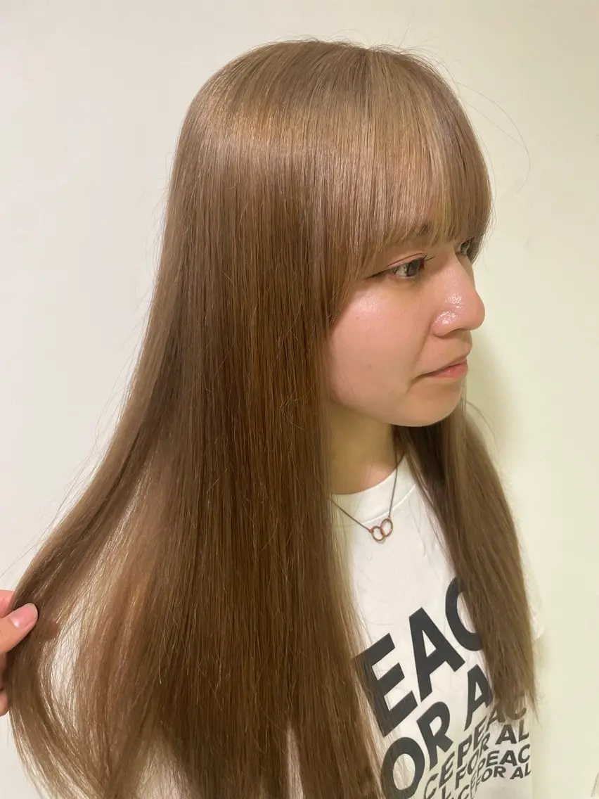 ロング カラー Tamaki ／ブリーチなしカラーのヘアスタイル