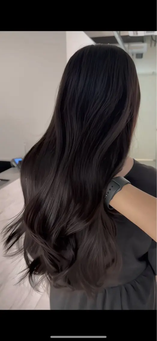 ロング カラー ブラウンカラー ヘアカラー 心斎橋/ヘアカラー あきらのヘアスタイル