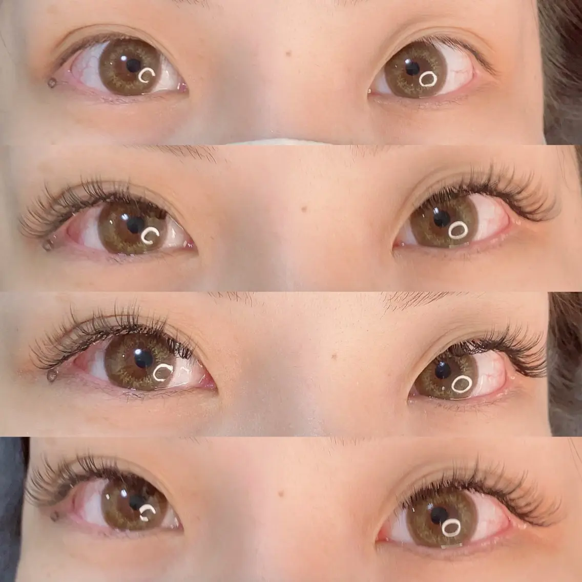 マツエク・マツパ ボリュームラッシュ linda lashesのマツエク・マツパデザイン