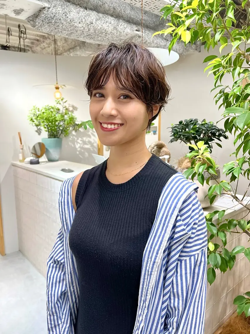 ショート 高瀬 侑生のヘアスタイル