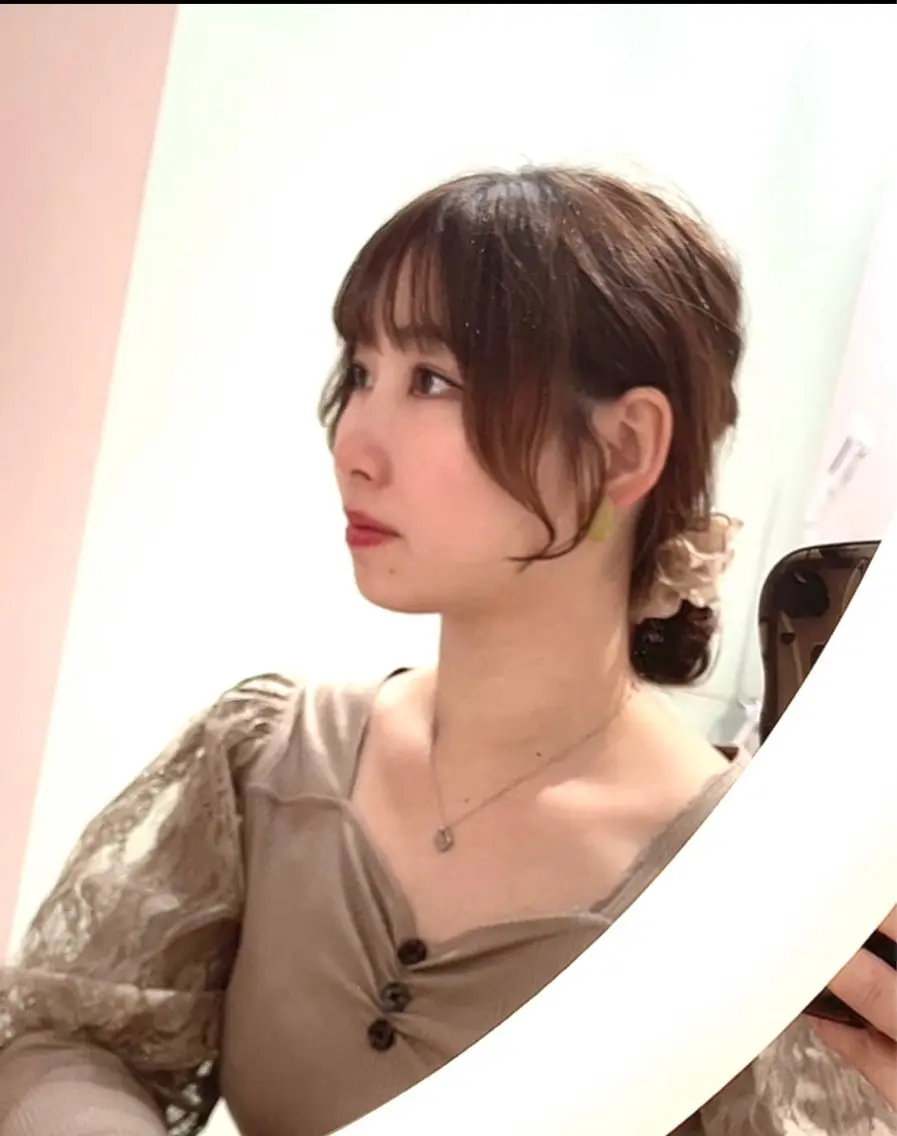 セミロング カラー YUI𓍯エクステ /ニュアンスカラーのヘアスタイル