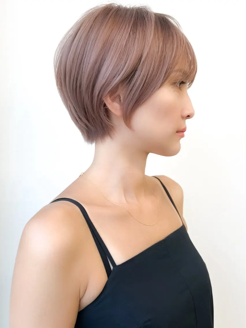 ショート 神戸/元町/三ノ宮 ブリーチ特化/ゆうとのヘアスタイル