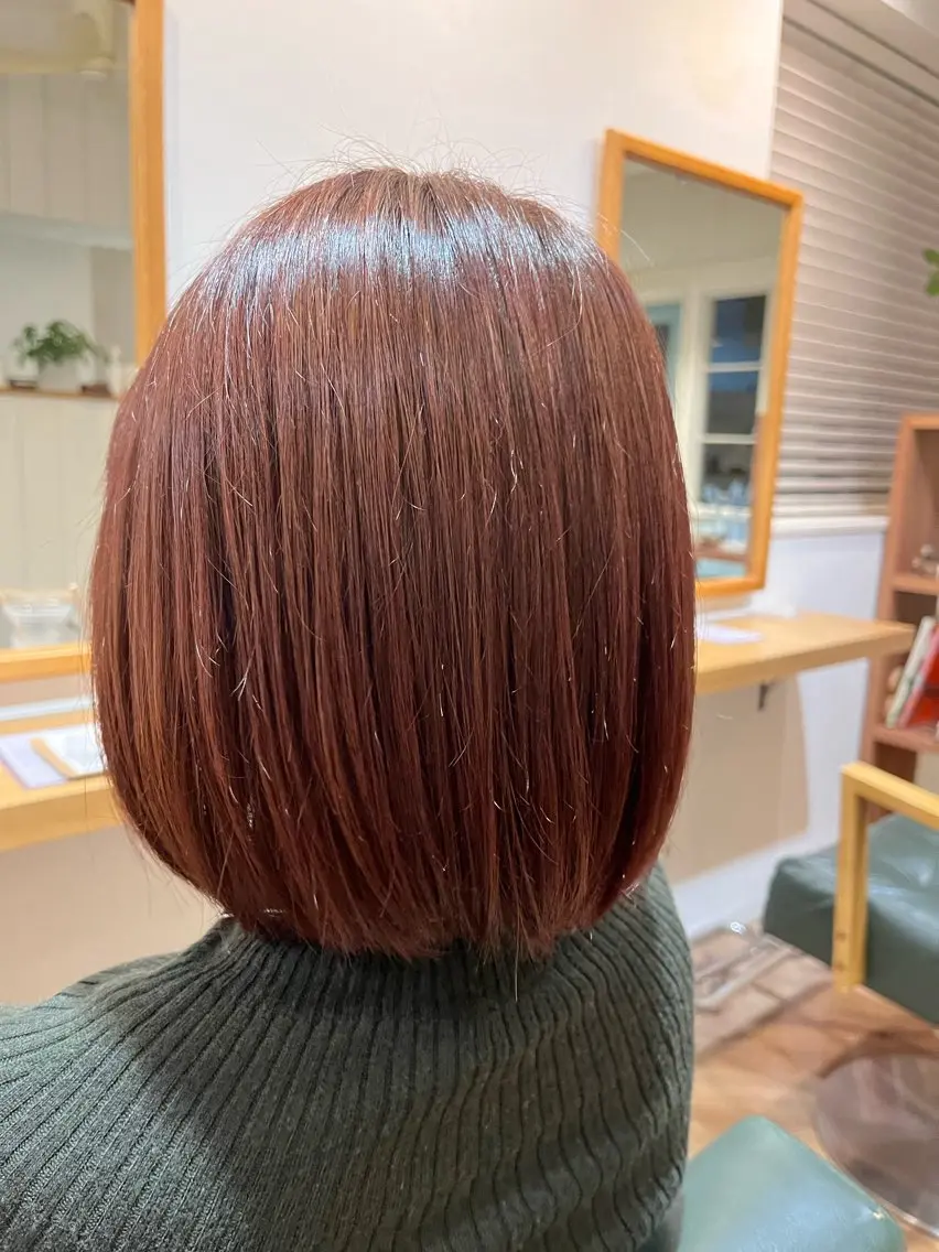 カラー 武田 綺音のヘアスタイル