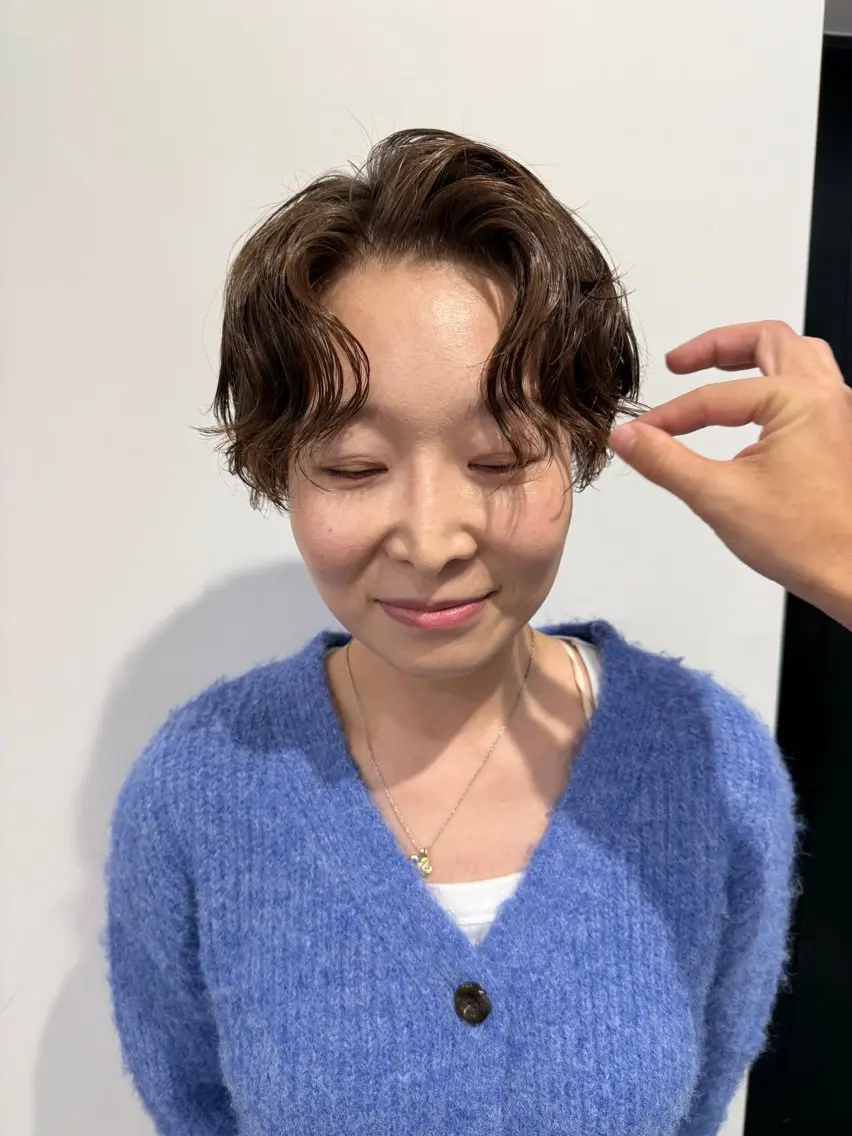 ショート パーマ ボブパーマ🌀 /亜海のヘアスタイル