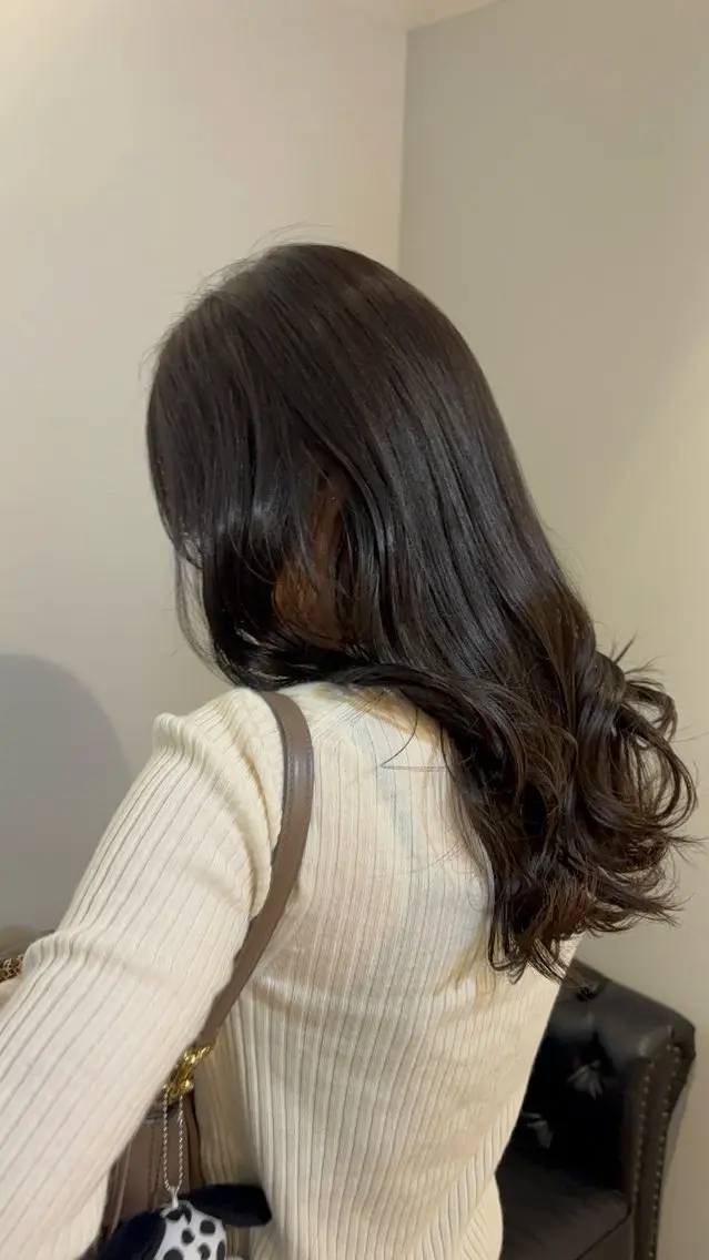 ロング カット ヘアカラー miyu/ヘアセット ブリーチモデル募集中のヘアスタイル