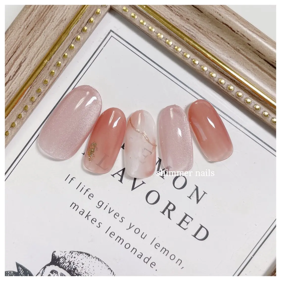 ネイル shimmer nailsのネイルデザイン