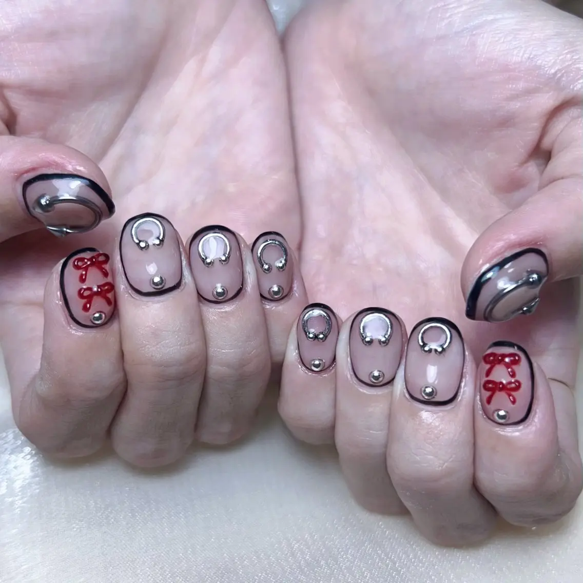 ネイル ハンドネイル NAILサロン 木にいるのネイルデザイン