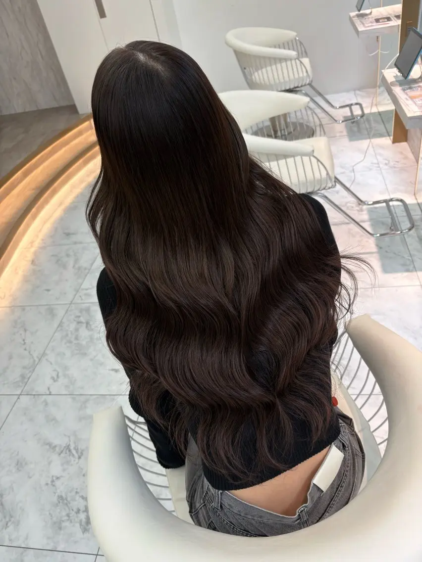ロング ヘアカラー 北九州①の艶髪師♥️ ♣️♦️♠️翔大のヘアスタイル