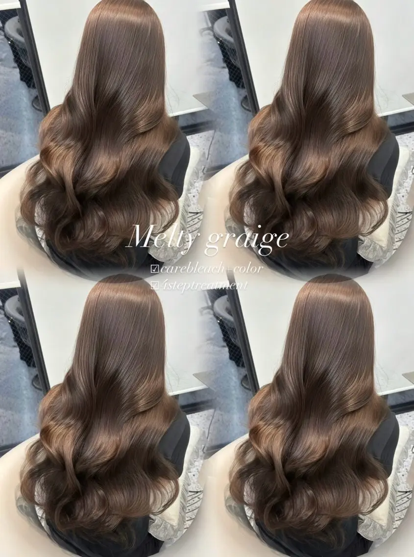 カラー ヘアカラー 🤍ワンホンヘア ayaha🤍のヘアスタイル