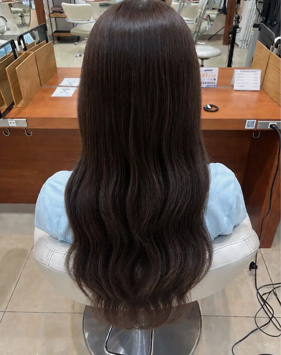 ロング カラー ヘアカラー 🎀池田 くるみ🎀のヘアスタイル