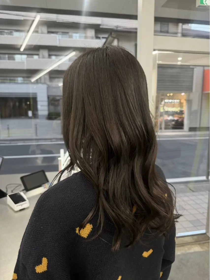 ロング カラーモデル募集☆ 山村梨香のヘアスタイル