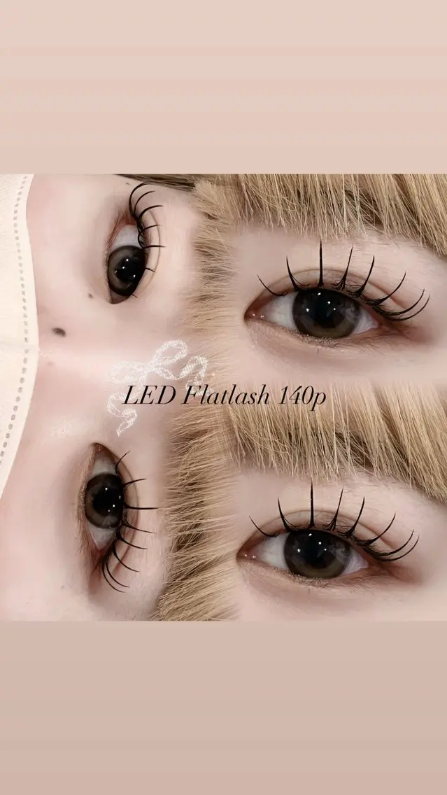 マツエク・マツパ 束感/LED/ 𝑌𝑈𝐼🥀*.のマツエク・マツパデザイン