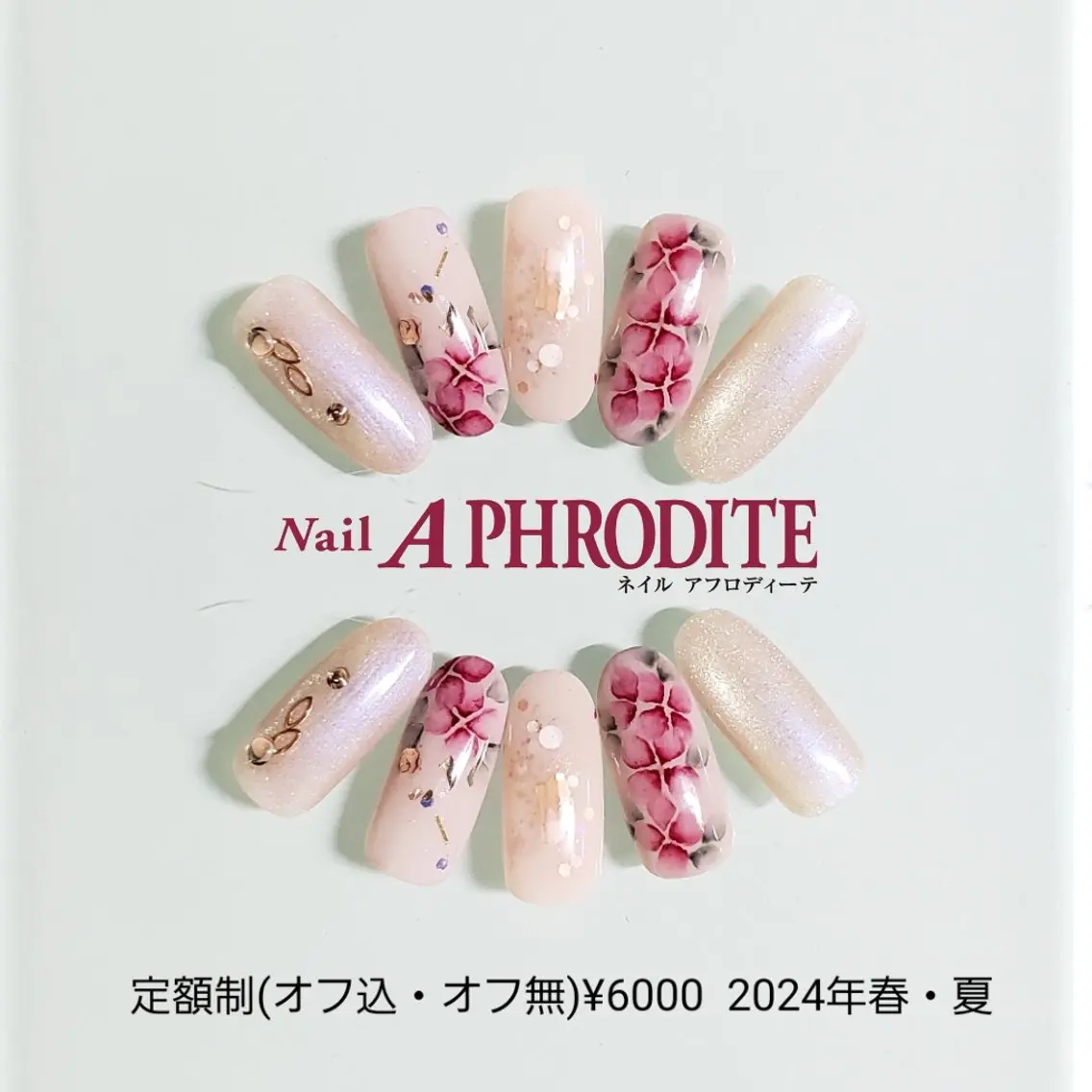 ネイル ジェルネイル ニュアンスネイル スカルプネイル ソフトジェル ネイルチップ ハンドネイル Nail Aphroditeのネイルデザイン