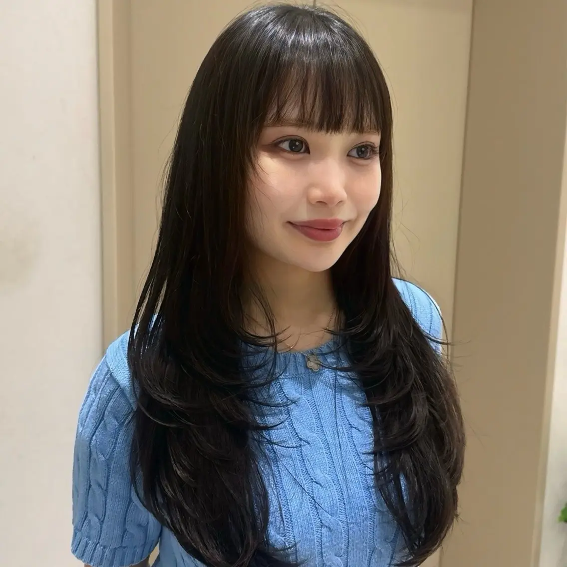 ロング カット トリートメント Zina天神🌻 Honokaのヘアスタイル
