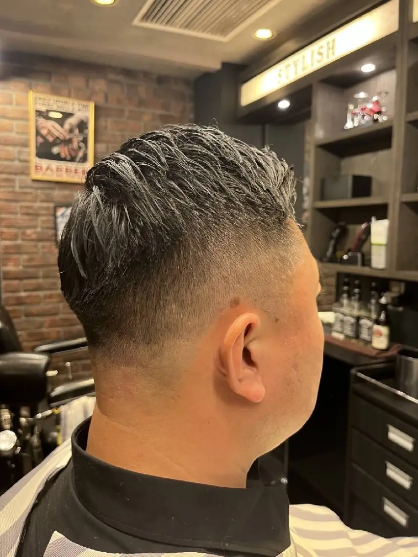 メンズ フェードカット 神原 朋瑛のヘアスタイル