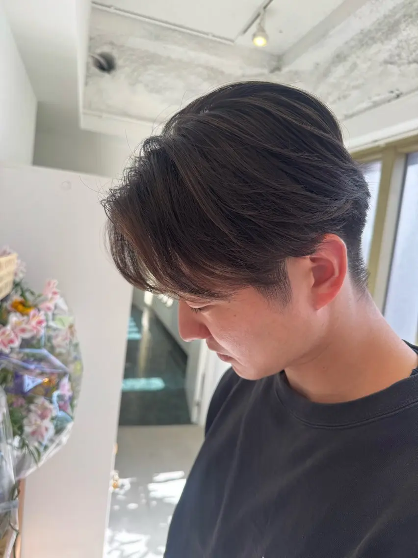 メンズ カット パーマ 🌶F-CODE RINA🌶のヘアスタイル