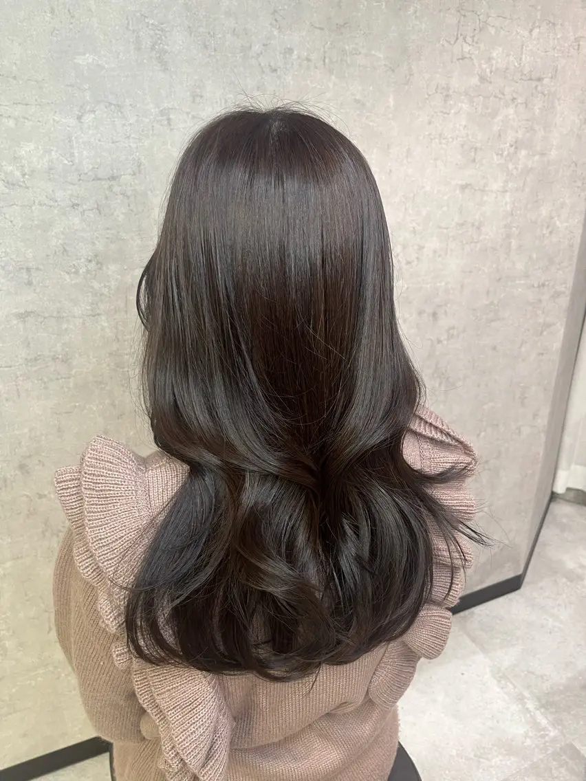 セミロング KAEDE🎀 縮毛矯正&パーマ特化のヘアスタイル