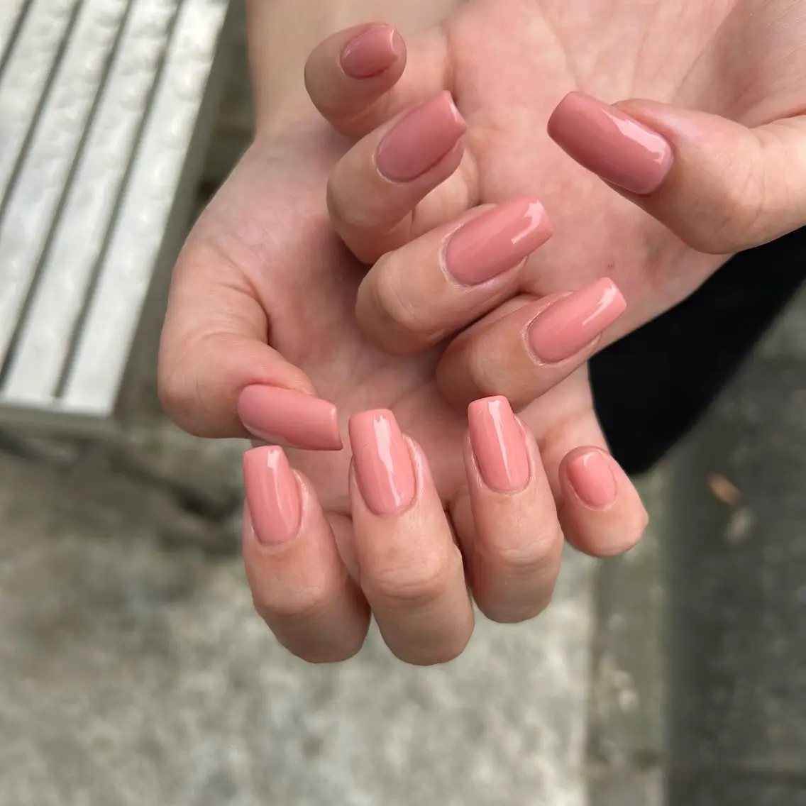 ネイル ワンカラーネイル シンプルネイル Ezura Yumiのネイルデザイン