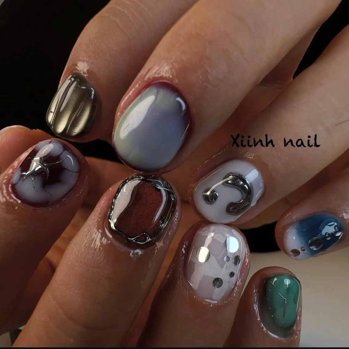 ハンドネイル XIINH NAIL SALONのネイルデザイン