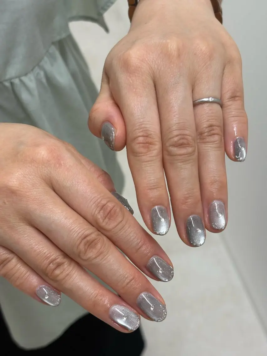 ネイル ニュアンスネイル ハンドネイル filonnail yui_ニュアンスのネイルデザイン