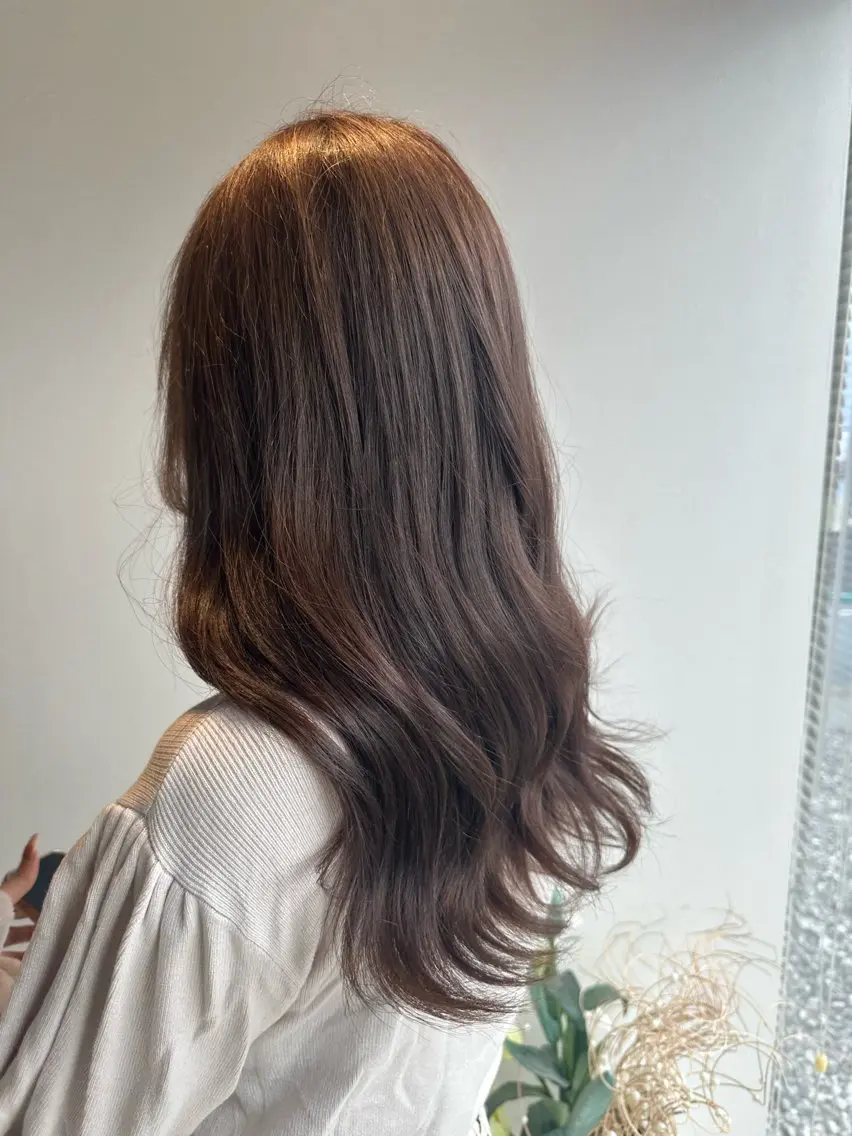 ヘアエクステ外し＋ケアカラー～ ￥9000～の写真