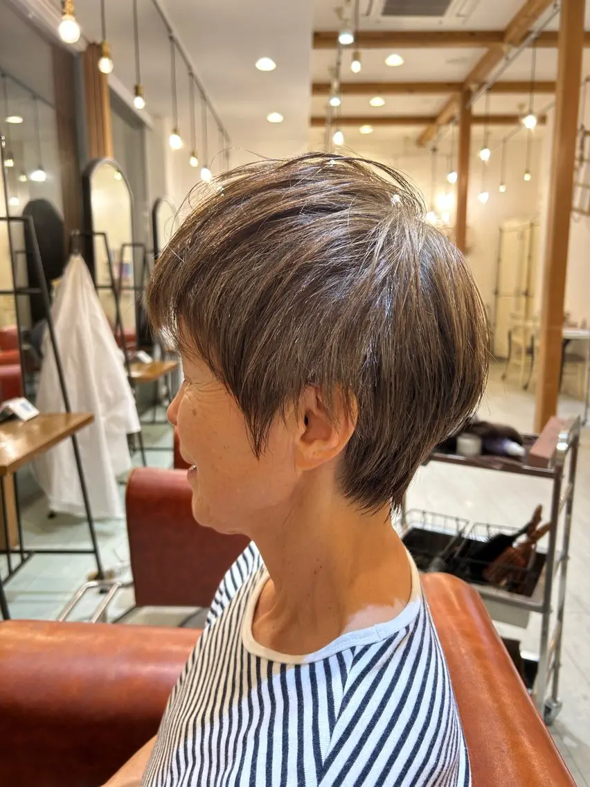 ショート 大澤 尚記のヘアスタイル
