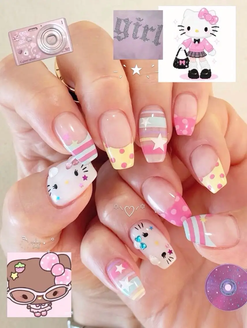 ネイル キラキラネイル 韓国ネイル ロングネイル シンプルネイル ワンホンネイル ハンドネイル Rina Nail.Novaのネイルデザイン