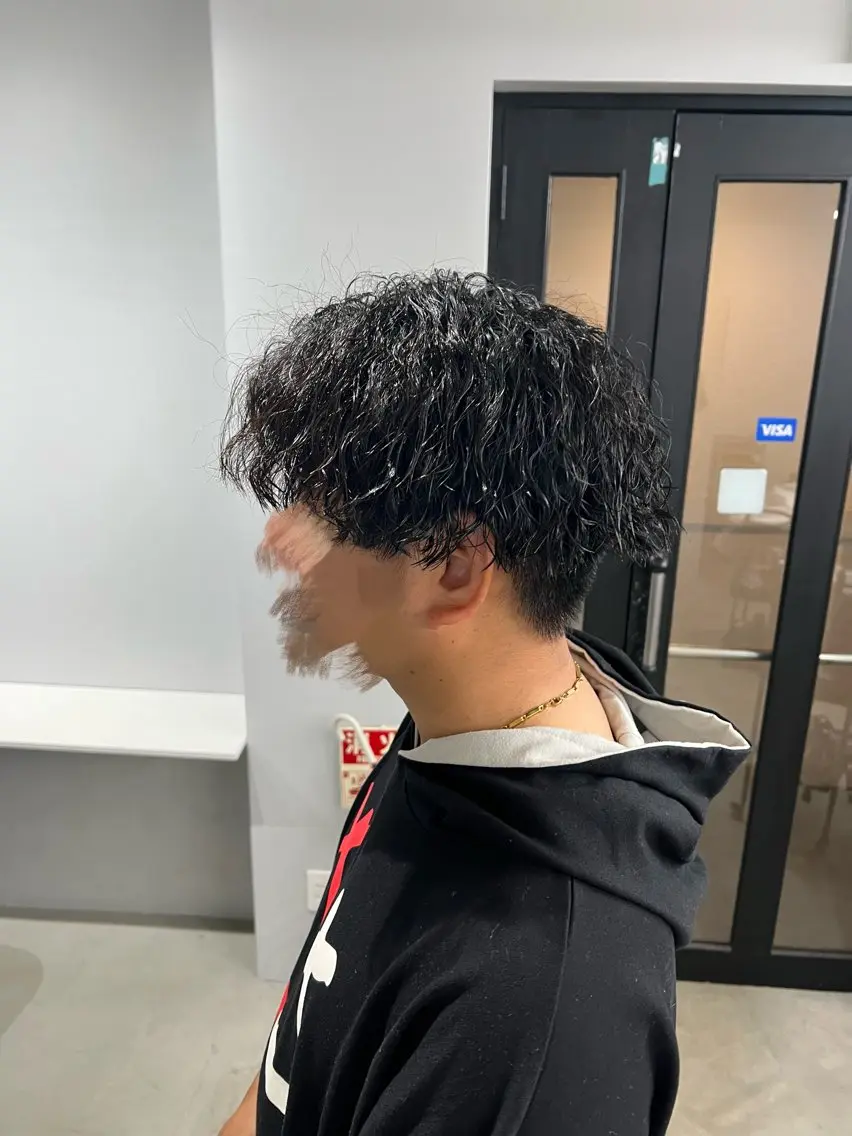 メンズ カット パーマ 藤澤 めぐのヘアスタイル