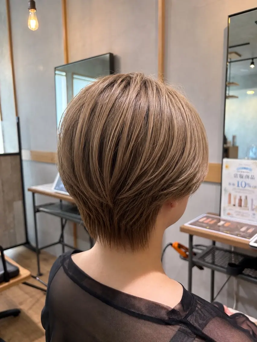 ショート くびれヘア ショートヘア YUSUKE (ユウスケ)のヘアスタイル