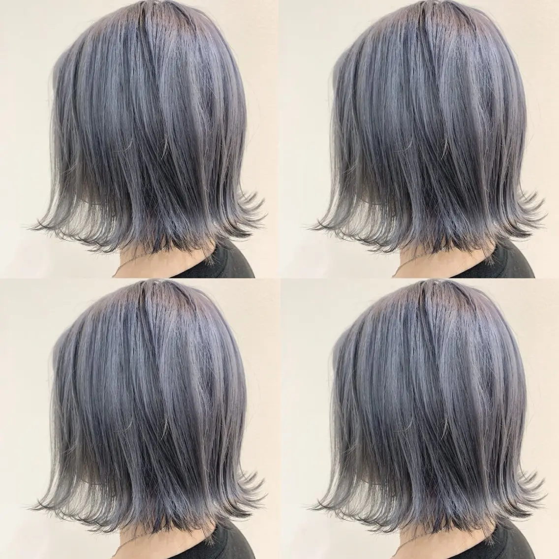 ミディアム カラー ヘアカラー トリートメント 【髪質改善特化】 艶髪/透明感カラーのヘアスタイル