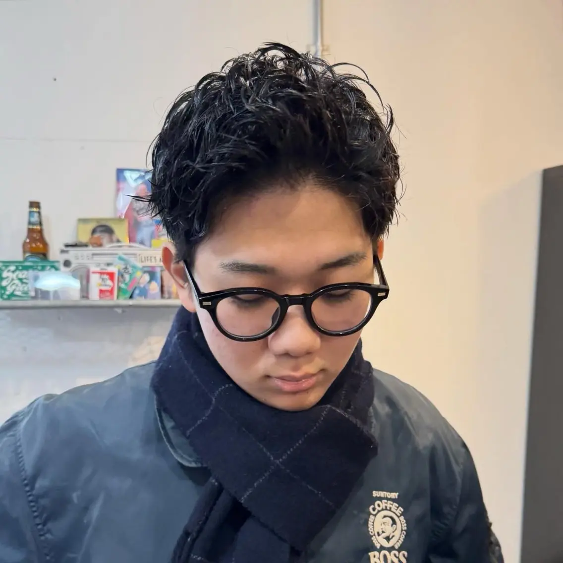 ショート メンズ 堀 琉冴のヘアスタイル
