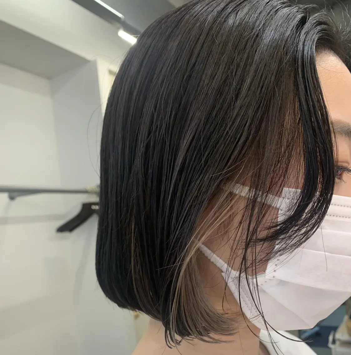 ショート 切りっぱなしボブ ボブ ☁️ささきゆや ☁️のヘアスタイル