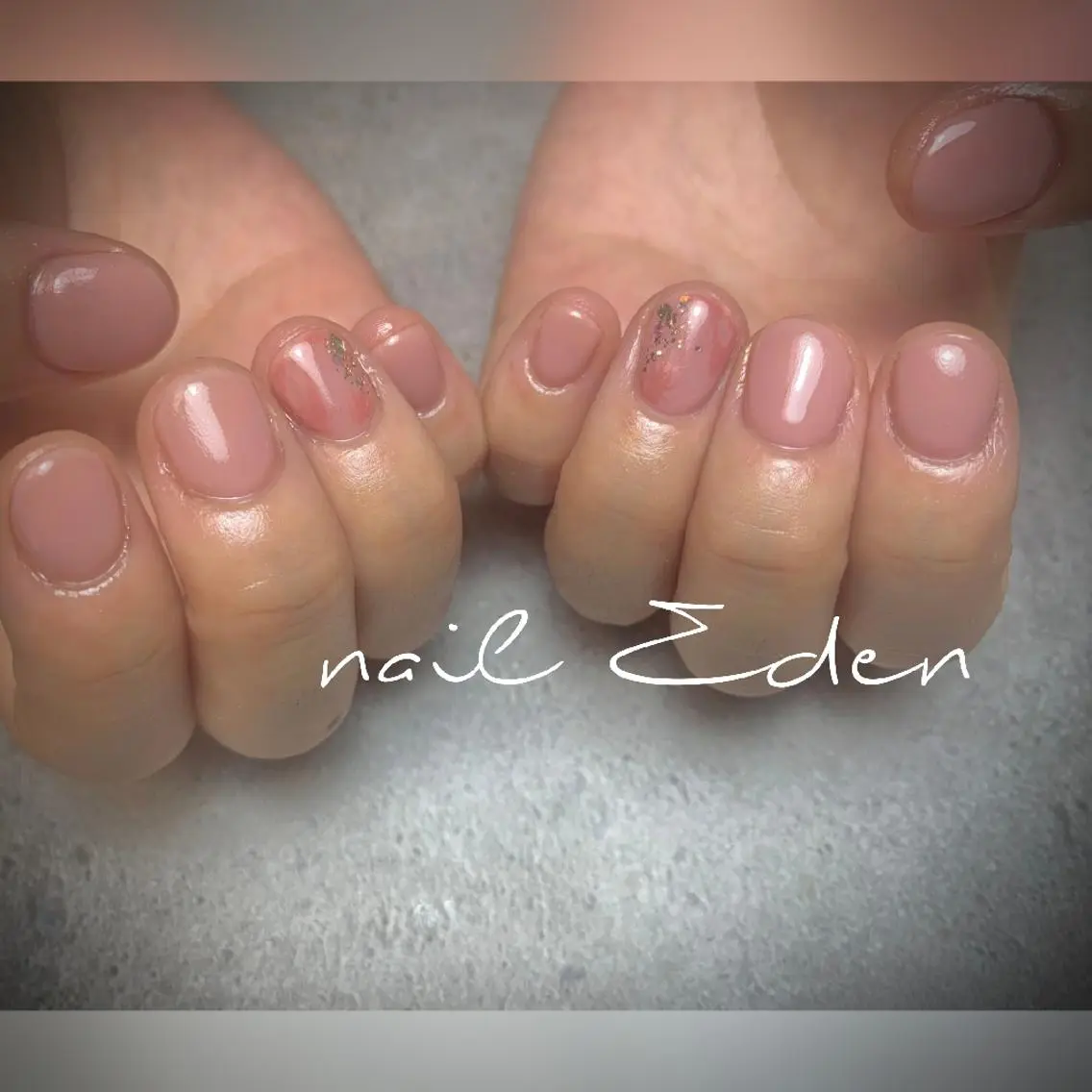 ネイル ジェルネイル 卒業式 Eden ♾️のネイルデザイン