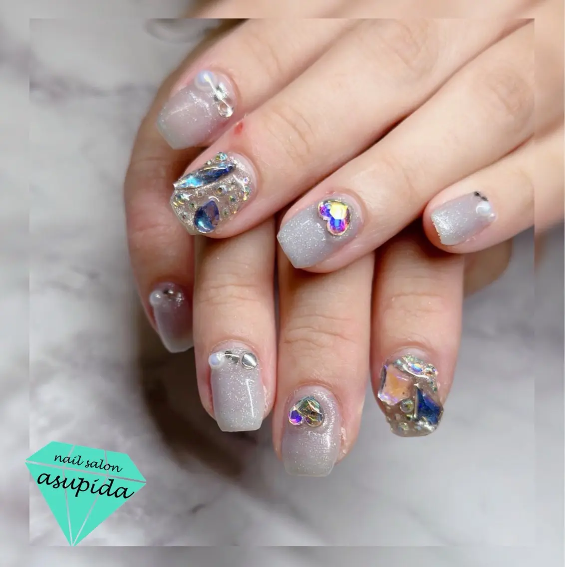 ネイル ワンカラーネイル nail salon asupidaのネイルデザイン
