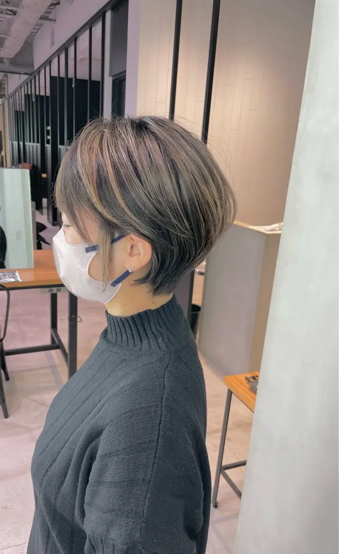 ショート 箕浦 詢平のヘアスタイル