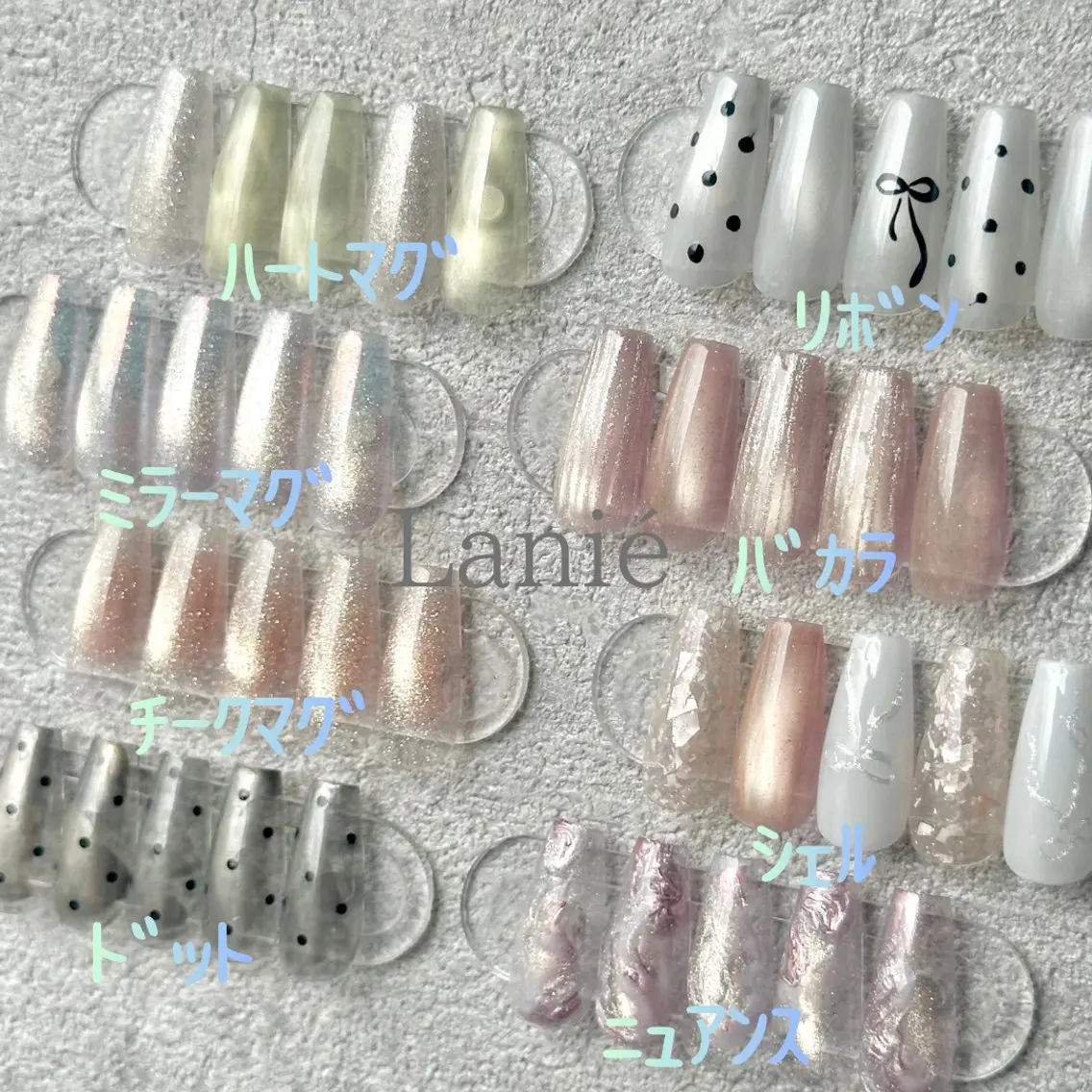 ネイル ハンドネイル Lanié yokokawaのネイルデザイン