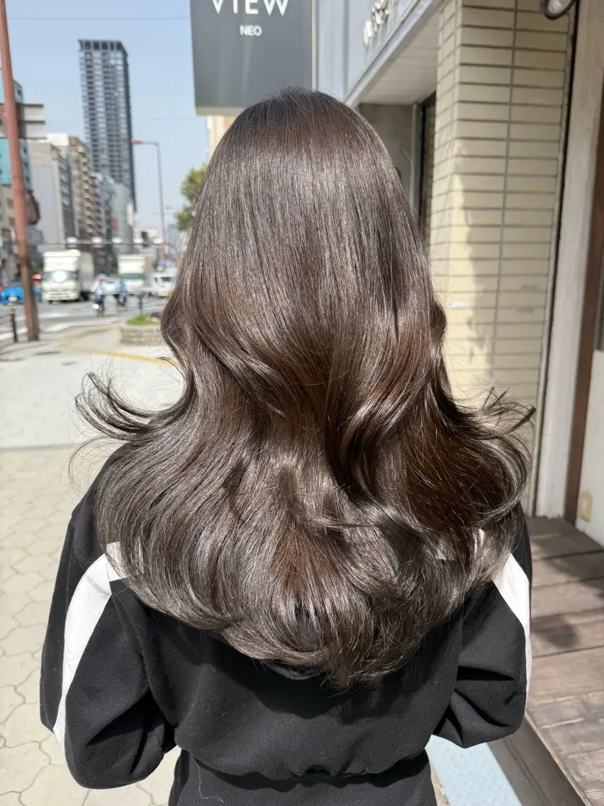 【ご新規様限定クーポン💁🏼‍♀️💞】プレミアムカラー➕髪質改善トリートメント付き13,000円(税込)の写真