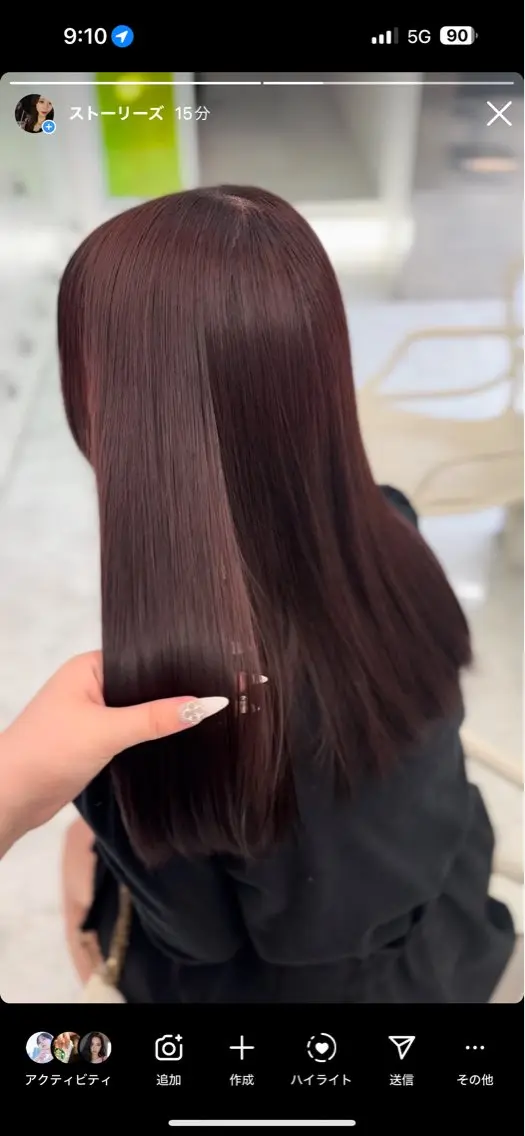 ロング 🤍韓国艶ワンホン ヘアMayu🤍のヘアスタイル